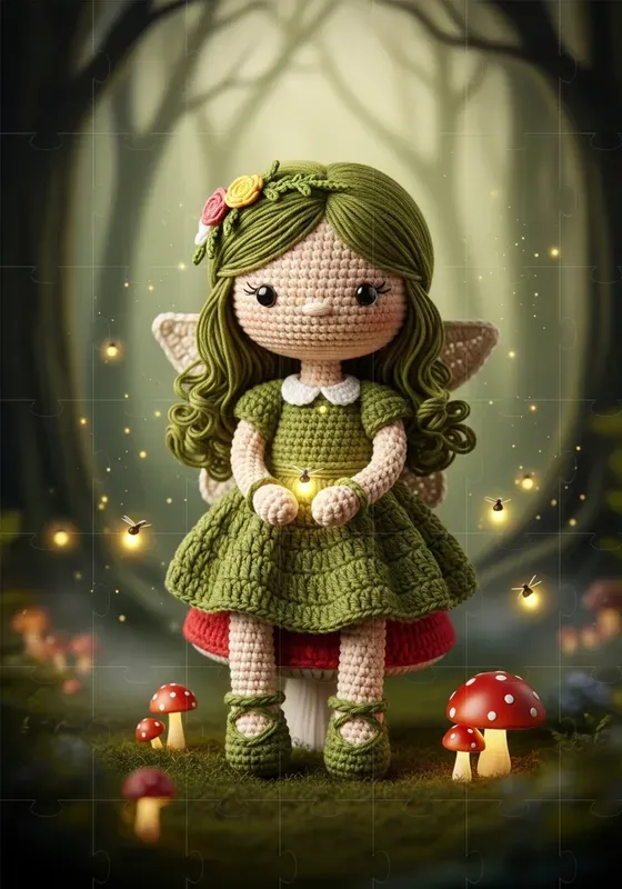 Crochet Amigurumi Character Scenes