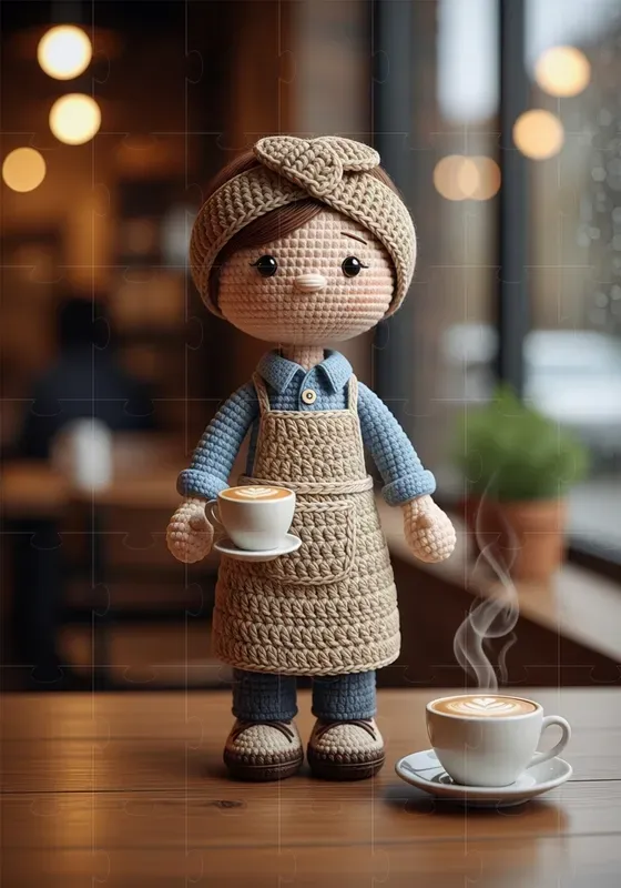 Crochet Amigurumi Character Scenes