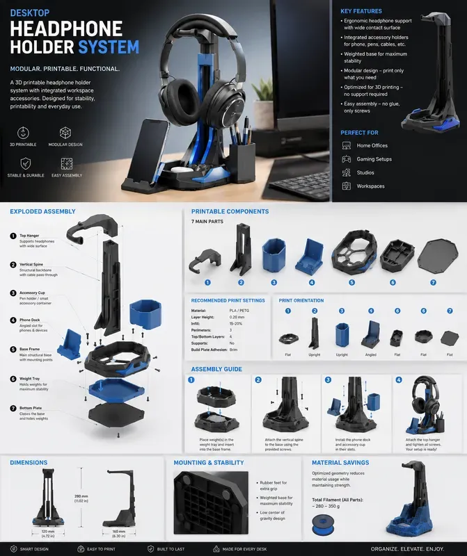 3D Printable Functional Product Gens