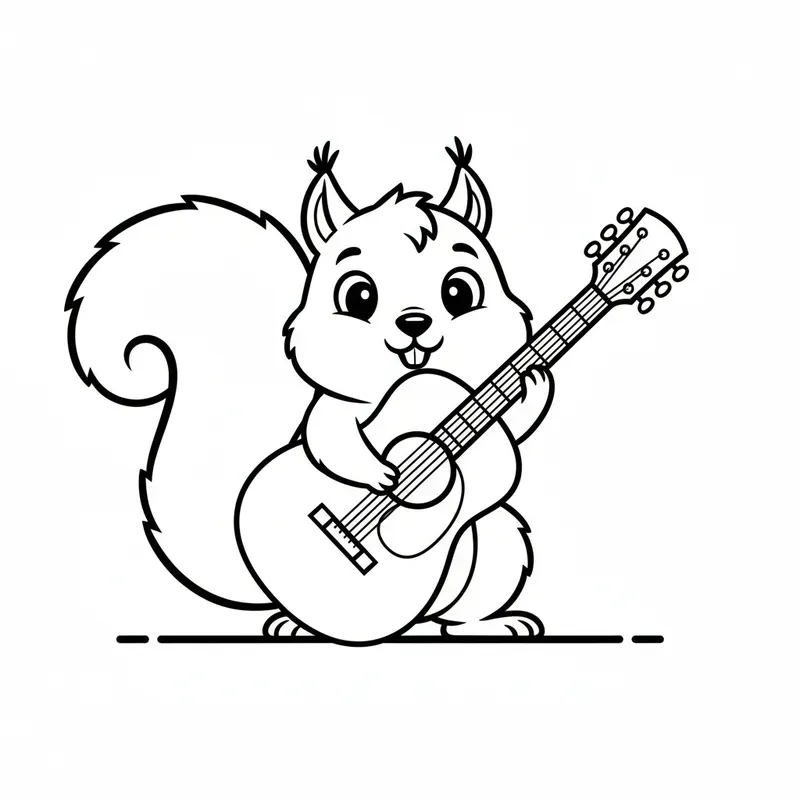 Forest Music Monoline Generator