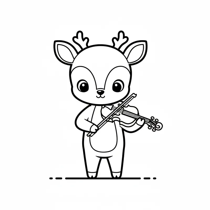 Forest Music Monoline Generator