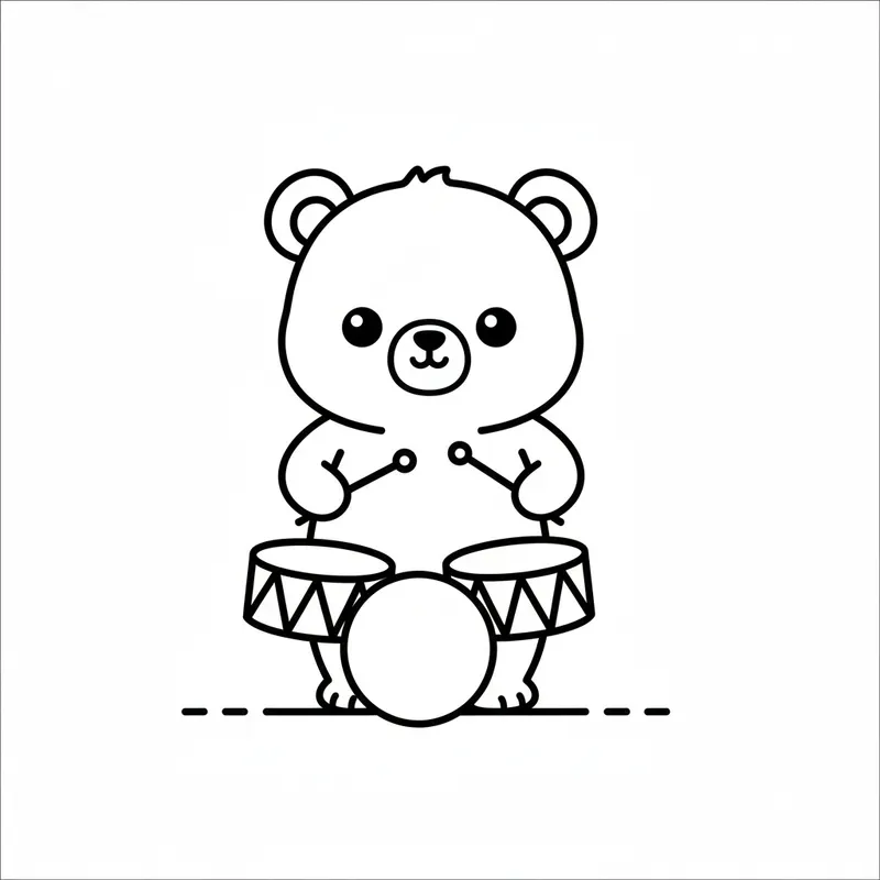 Forest Music Monoline Generator