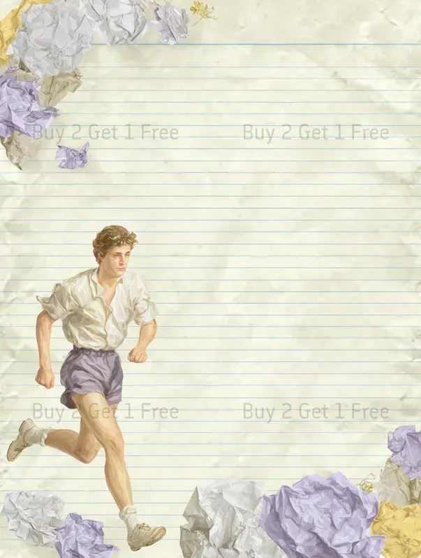 Lavender Cottagecore Plain Papers