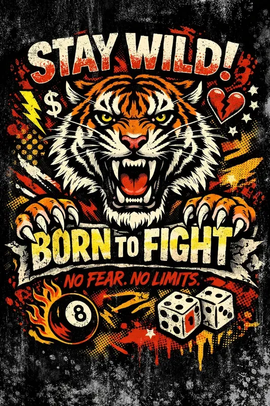 Streetwear Tiger Tee Designs