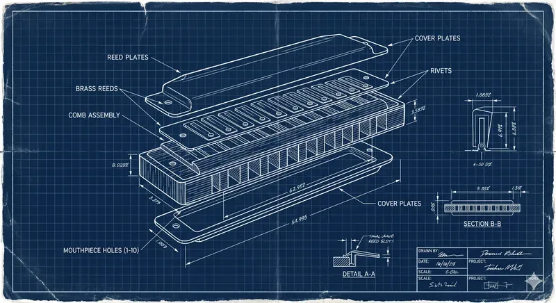 Vintage Technical Blueprints