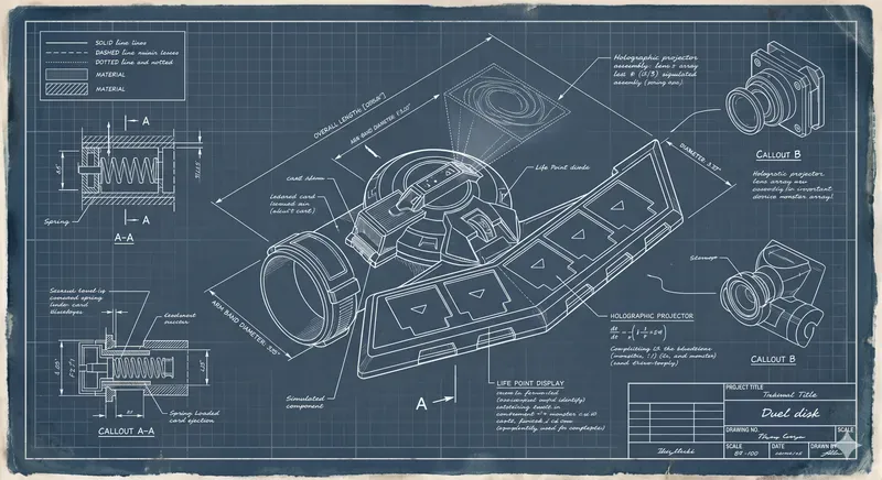 Vintage Technical Blueprints