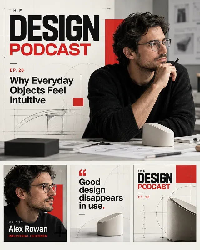 Podcast Episode Cover Guest Promo Kits