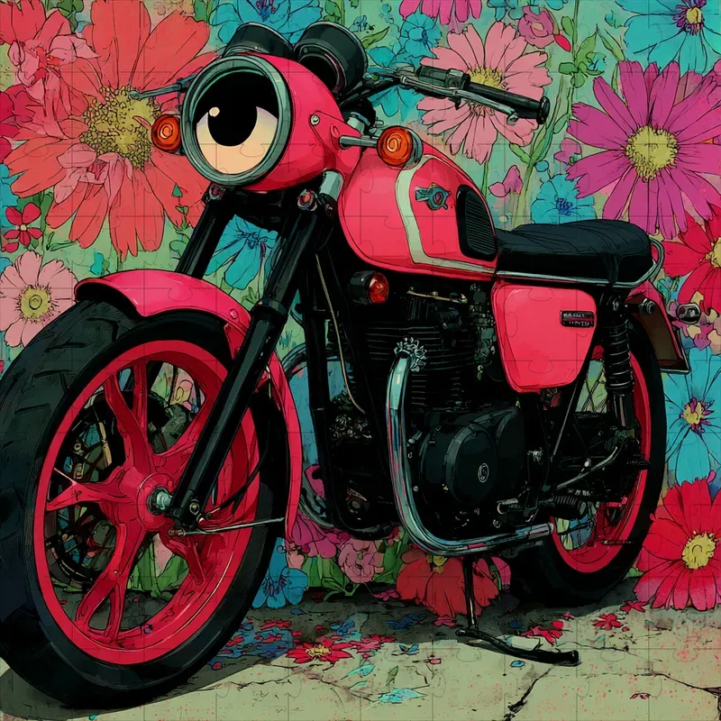 Retro Shoujo Manga Ink Cels