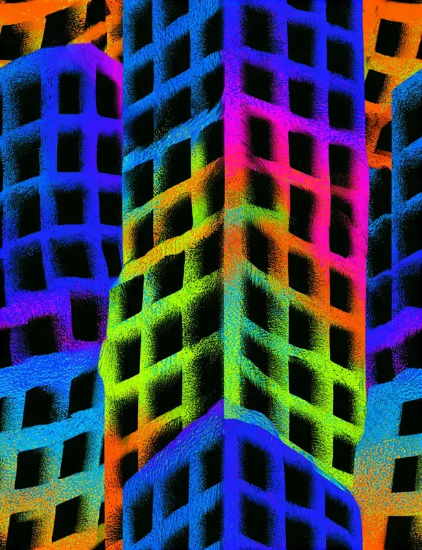 Neon Art Seamless Patterns