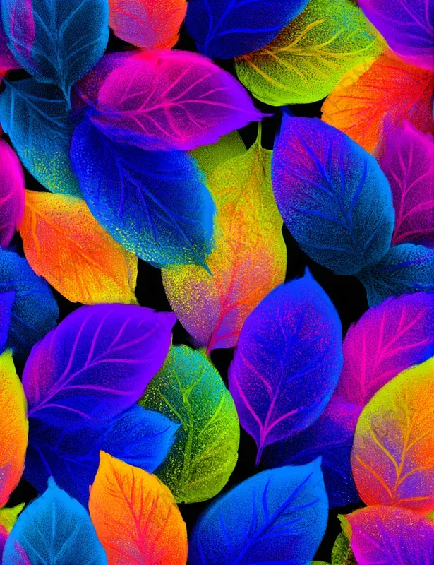 Neon Art Seamless Patterns