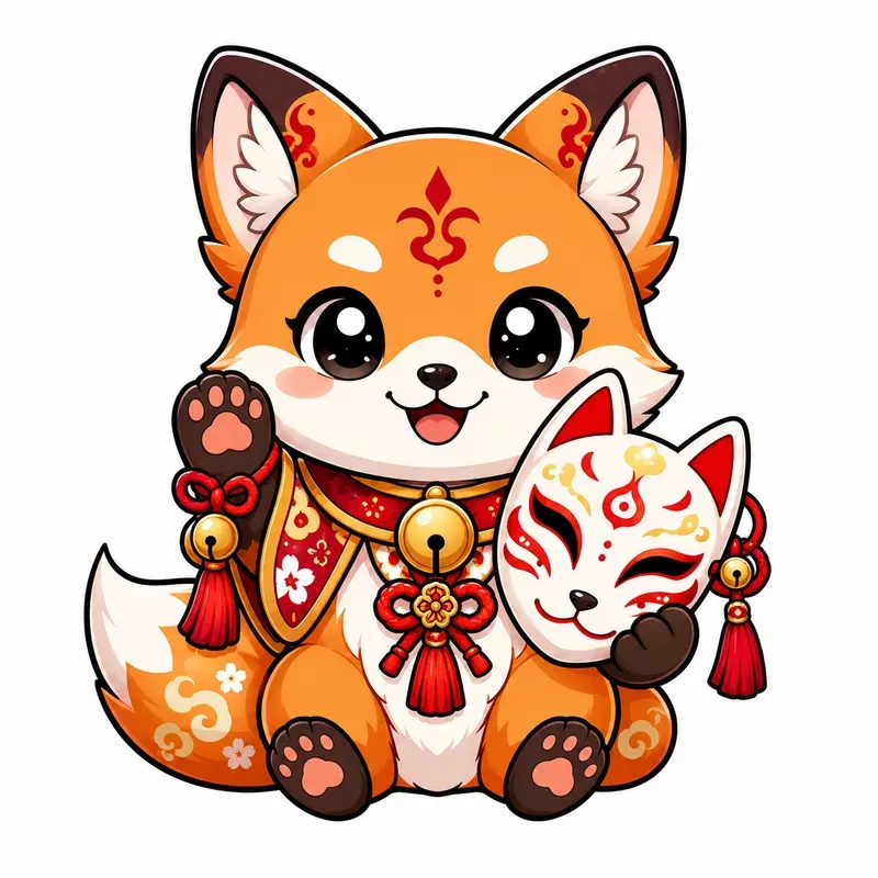 Lucky Kawaii Mascots