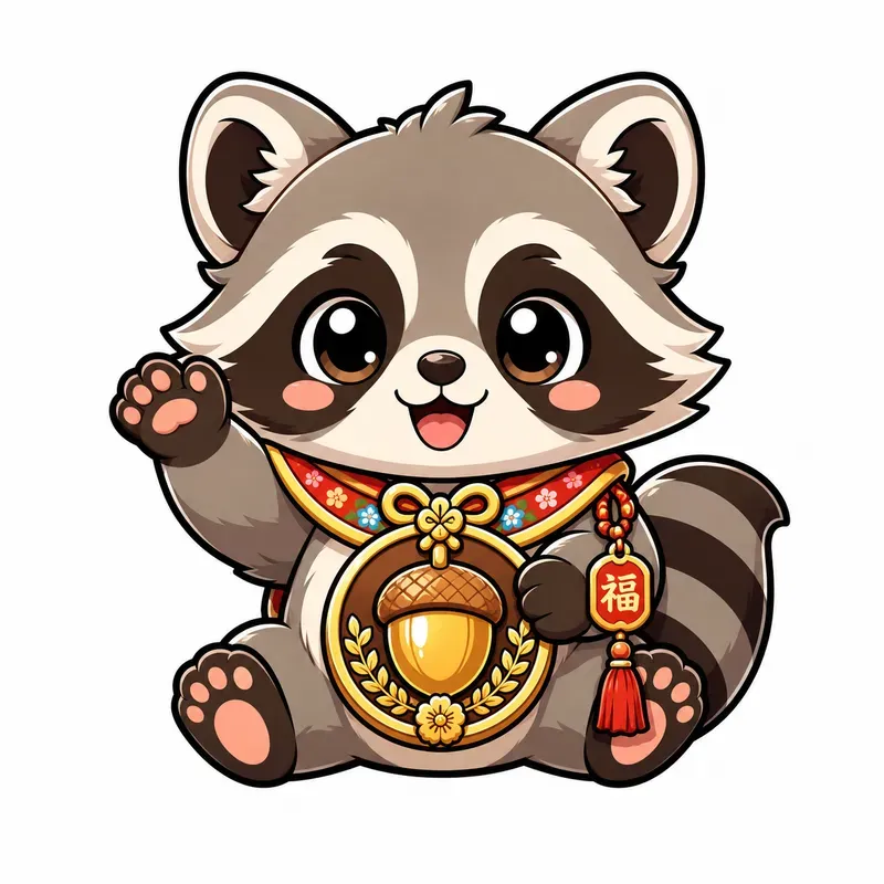 Lucky Kawaii Mascots