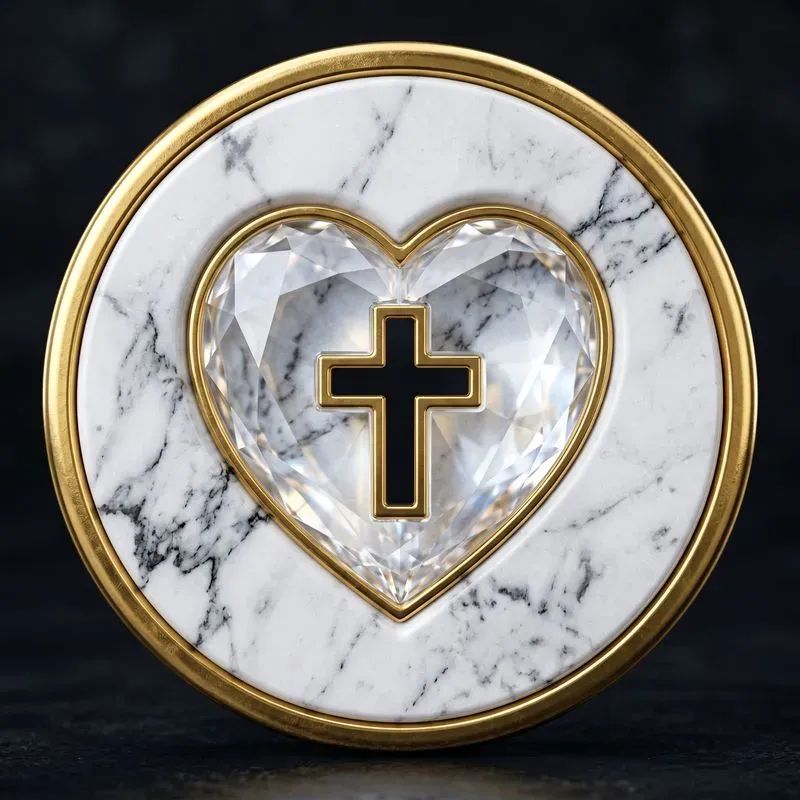 3D Luxury Marble Crystal Icons
