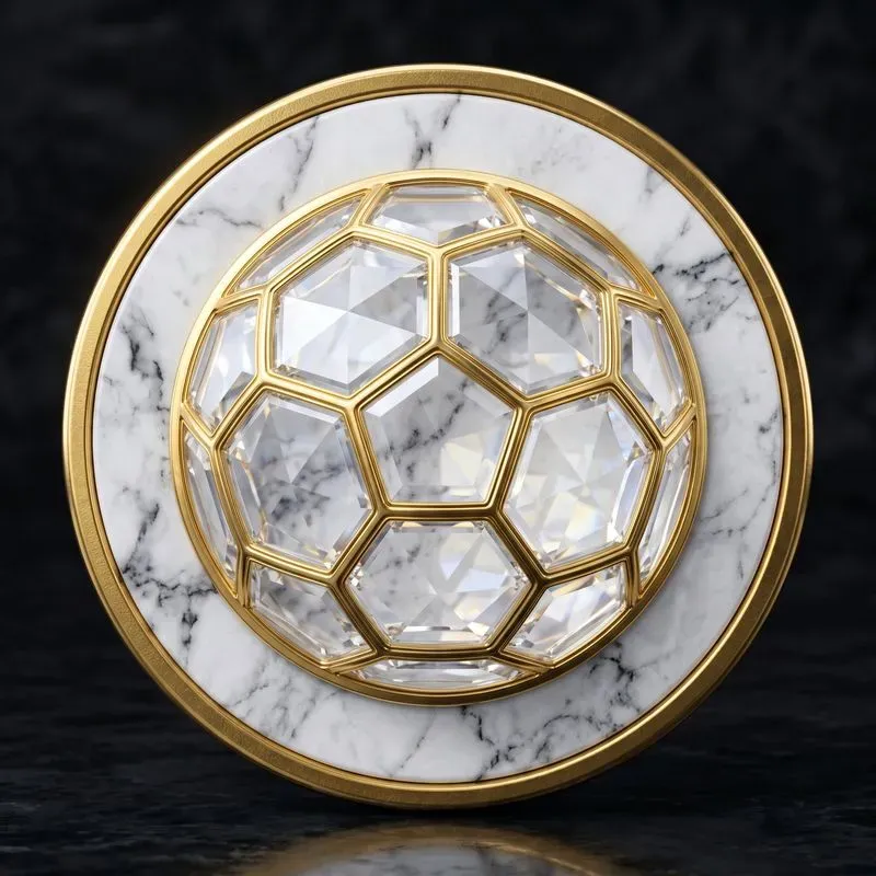 3D Luxury Marble Crystal Icons