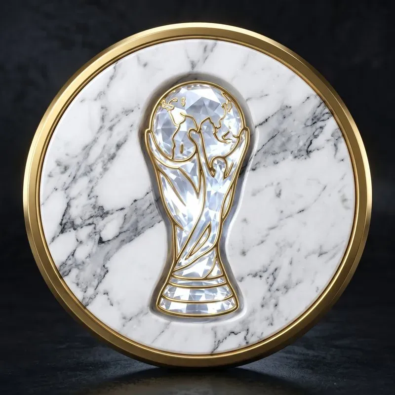 3D Luxury Marble Crystal Icons