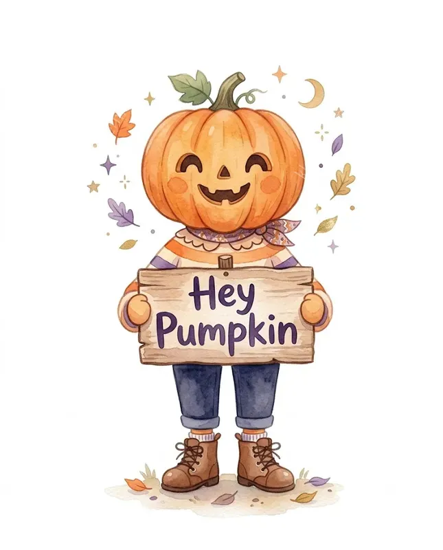 Pastel Halloween Watercolor Cliparts