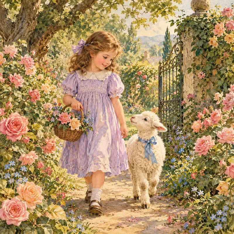 Vintage Garden Storybook Adventures