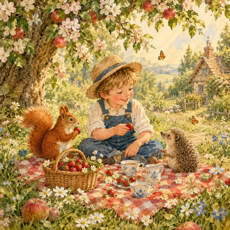 Vintage Garden Storybook Adventures