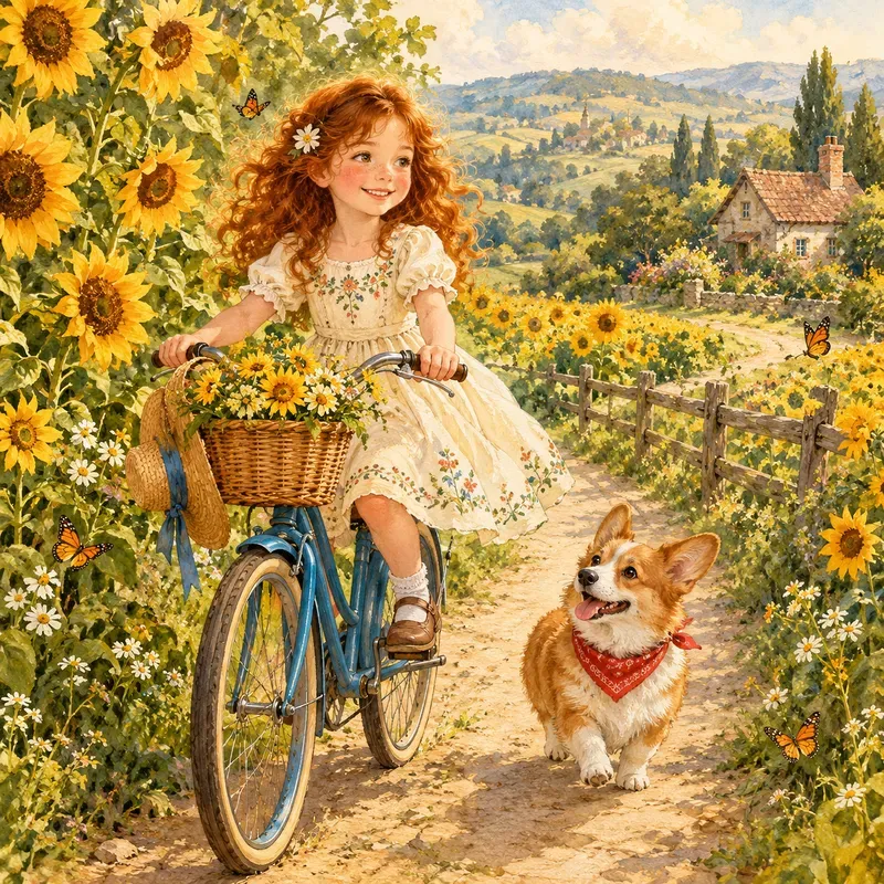 Vintage Garden Storybook Adventures
