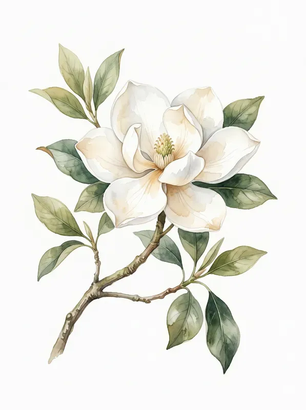 Botanical Watercolor Illustrations