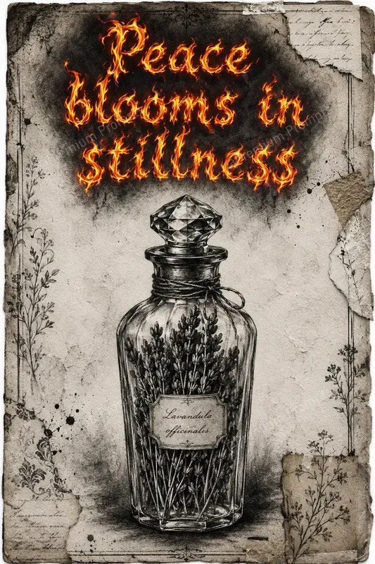 Realistic Fire Calligraphy Junk Journals