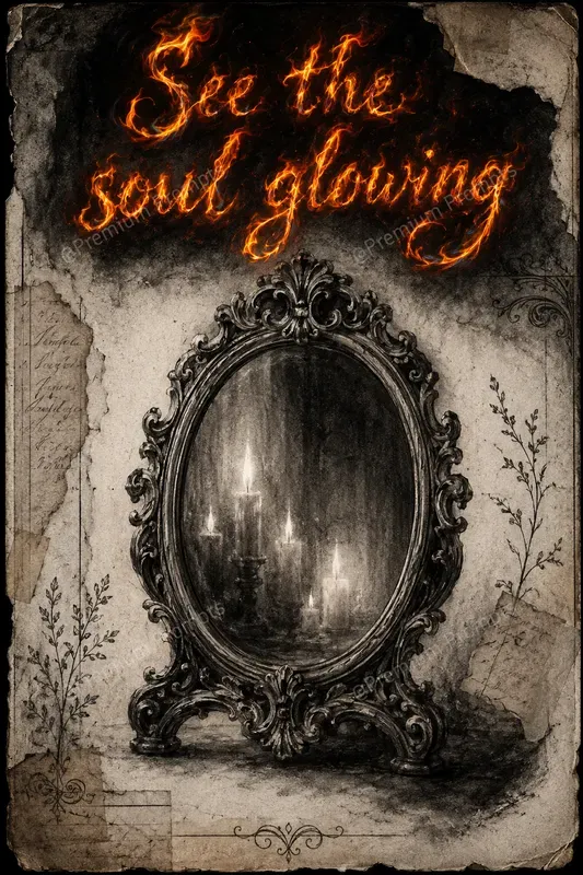 Realistic Fire Calligraphy Junk Journals