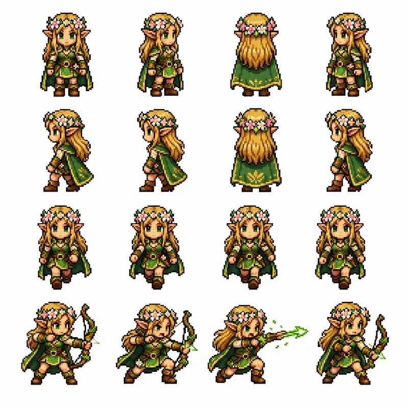 Sprite Pixels
