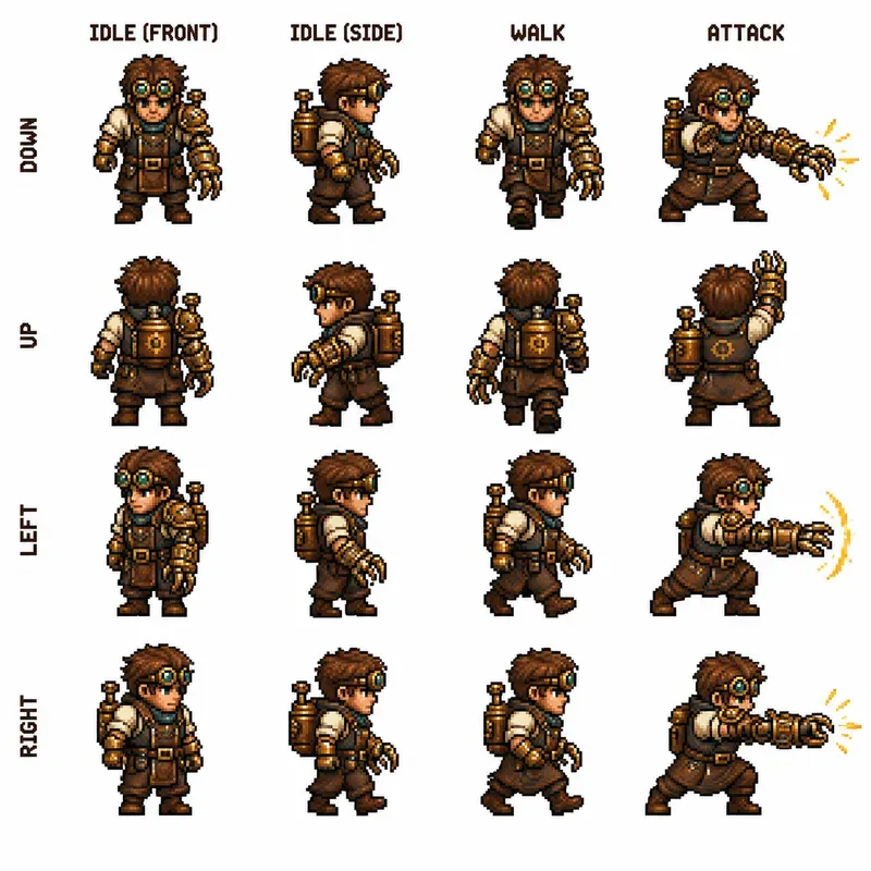 Sprite Pixels