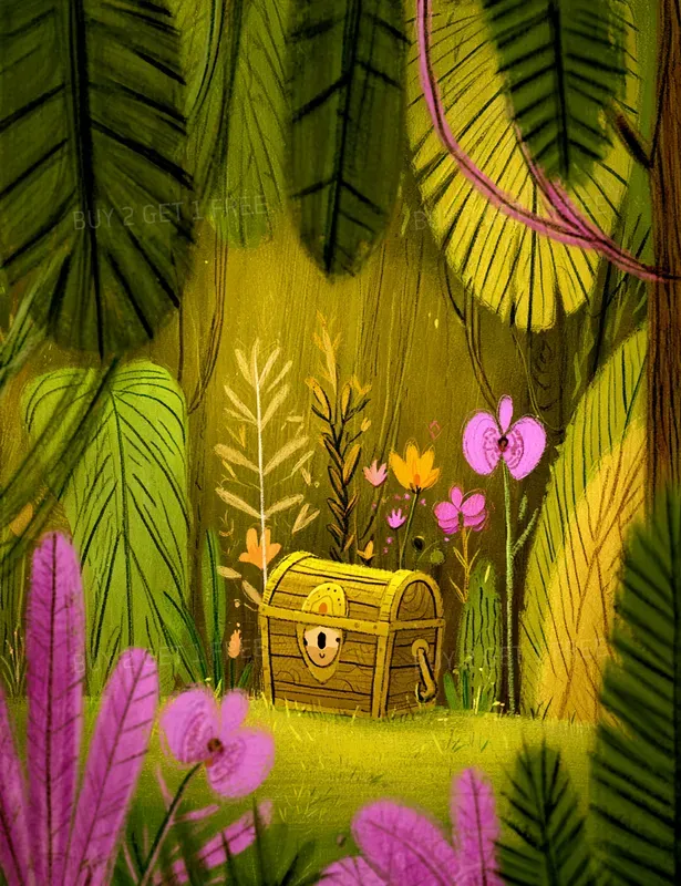 Tropical Stories Illustrations