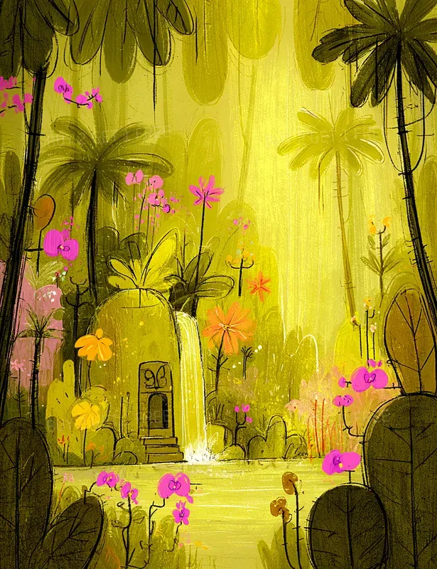 Tropical Stories Illustrations
