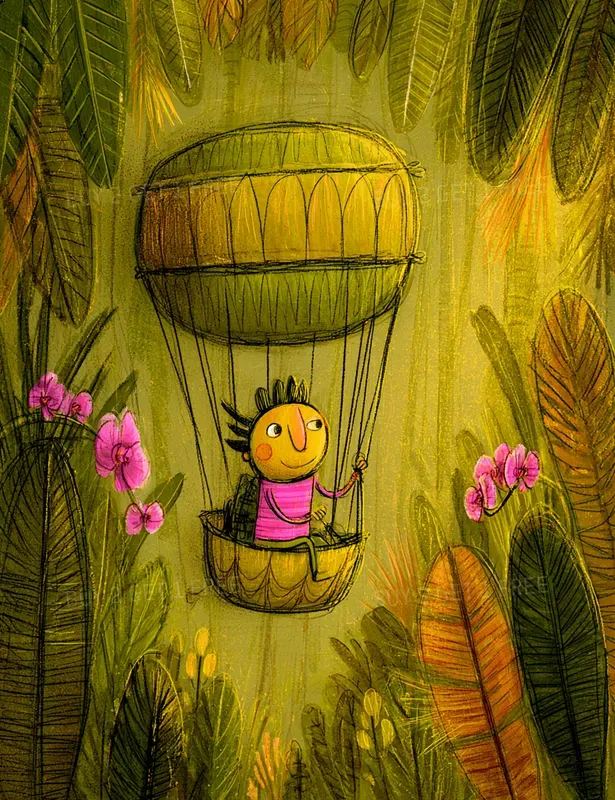 Tropical Stories Illustrations