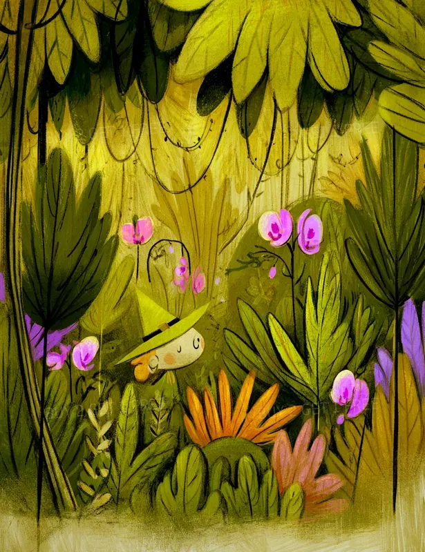 Tropical Stories Illustrations
