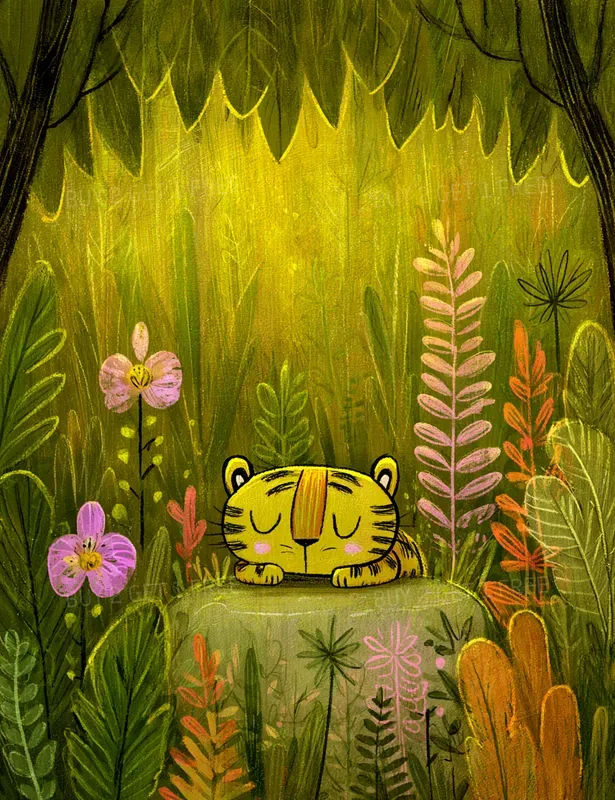 Tropical Stories Illustrations