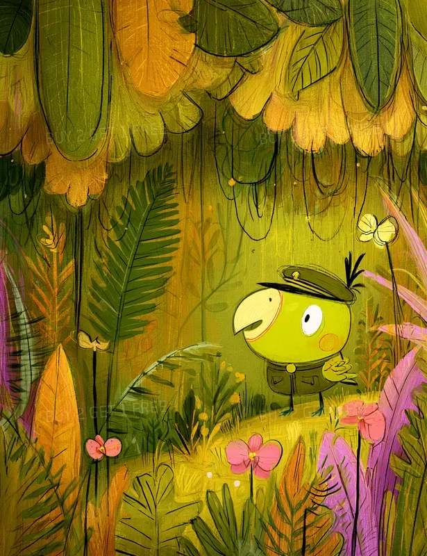 Tropical Stories Illustrations
