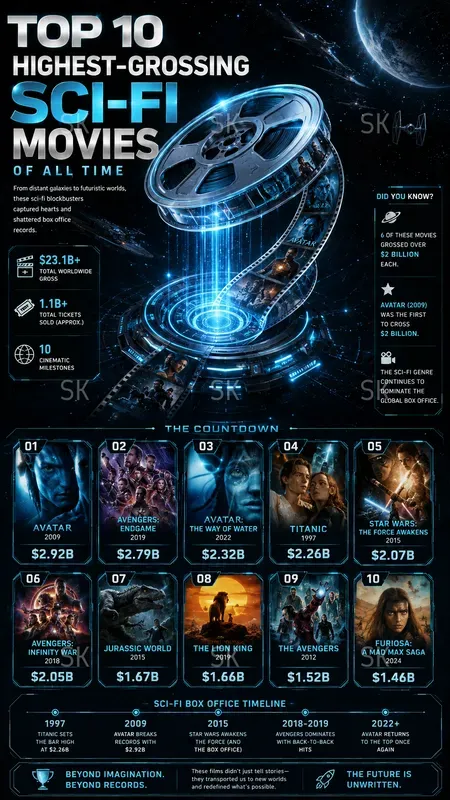 Cinematic Viral Infographic Posters