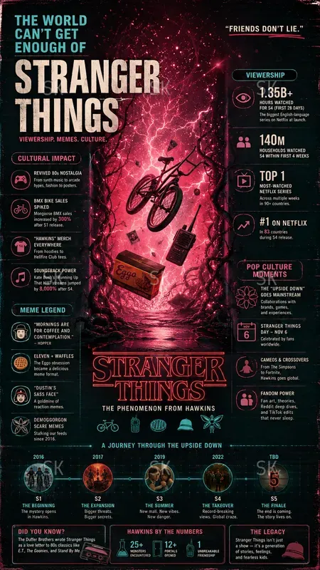 Cinematic Viral Infographic Posters