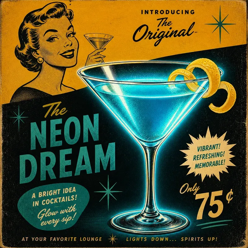 Retro Cocktail Posters