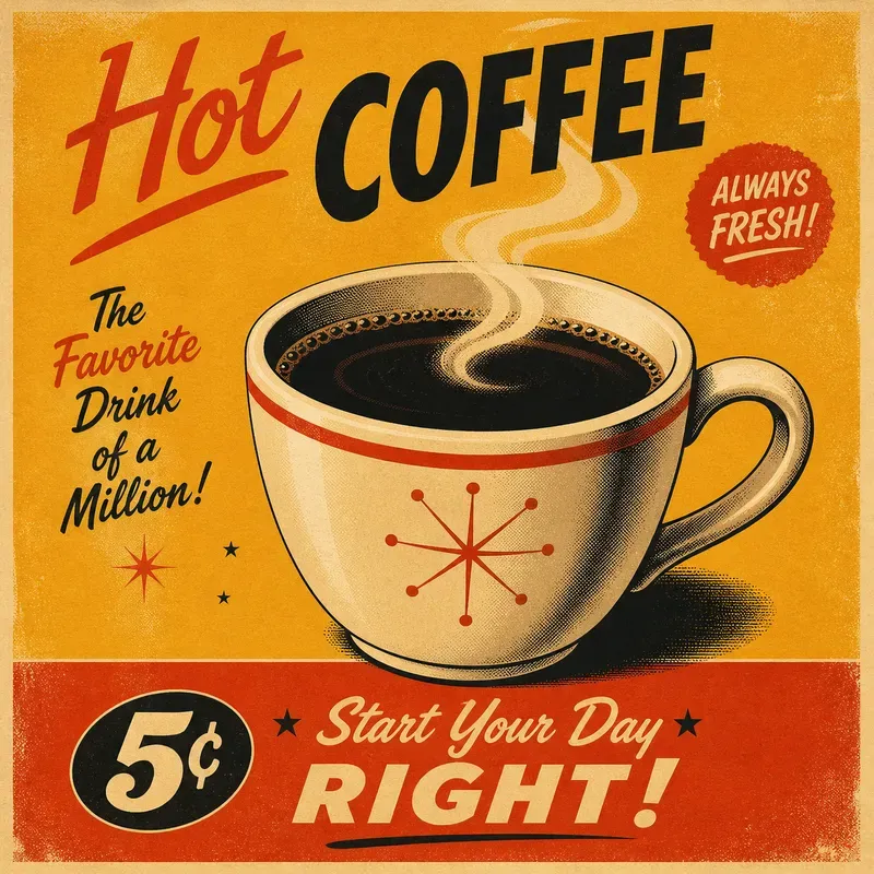 Retro Cocktail Posters