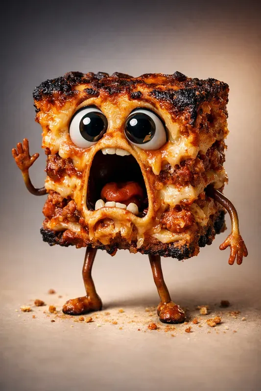 Grotesque Cute Food Characters