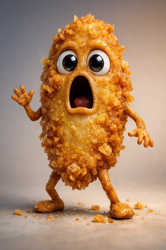 Grotesque Cute Food Characters