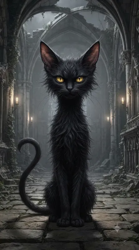 Cinematic Horror Animal Portraits