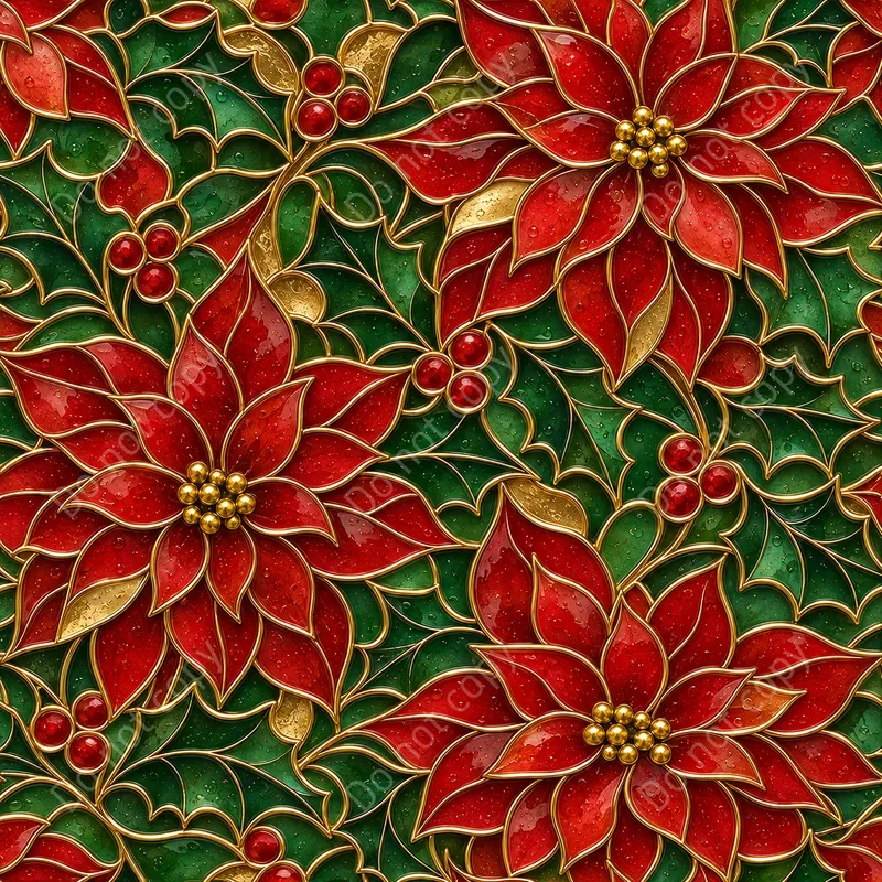 Cloisonne Enamel Seamless Tiles