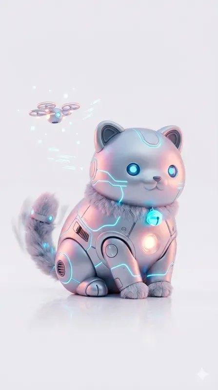 Cyberpunk Mecha Pets