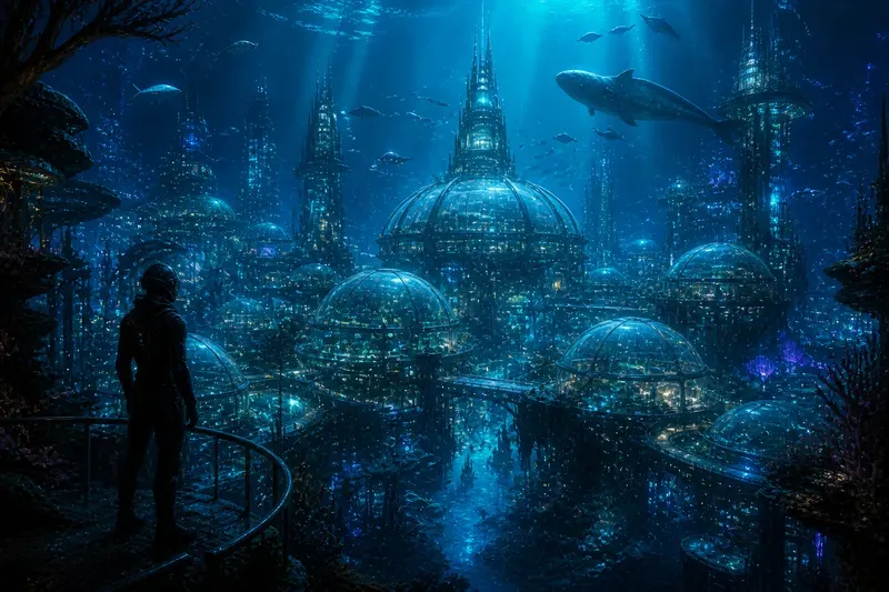 Scifi Futuristic Cityscape Generator