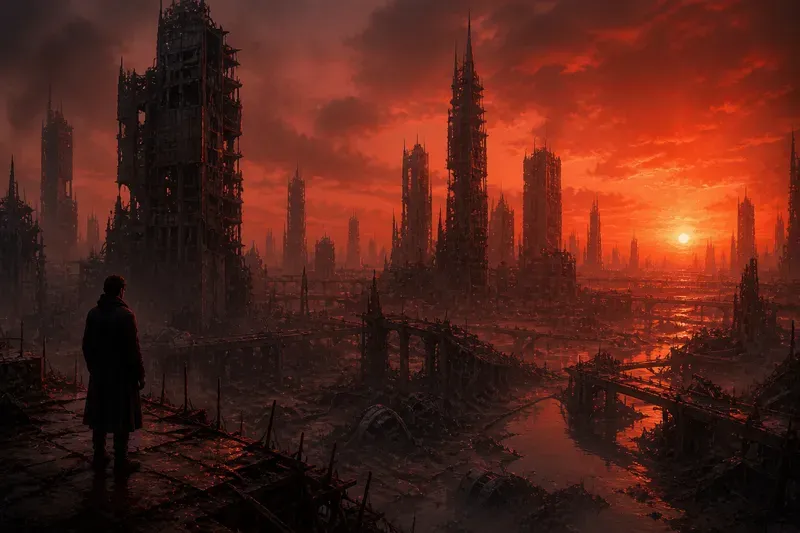 Scifi Futuristic Cityscape Generator