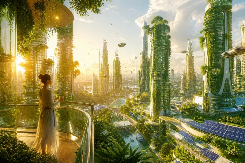 Scifi Futuristic Cityscape Generator
