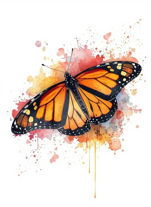 Bold Watercolor Clipart