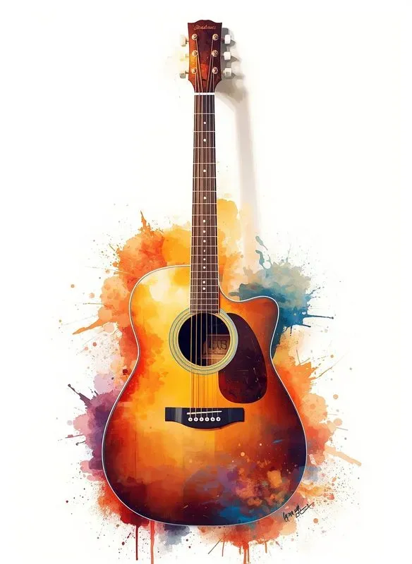 Bold Watercolor Clipart
