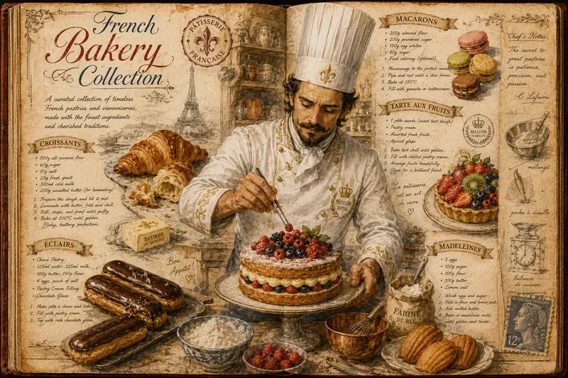 Vintage Recipe Journal Art