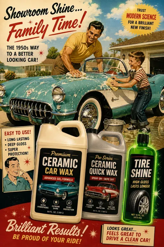 Vintage 1950s Collage Advertisements